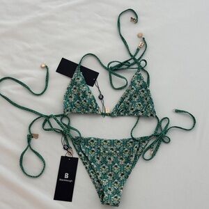 Blackbough Maddy triangle top and string bottom size M palmera BNWT